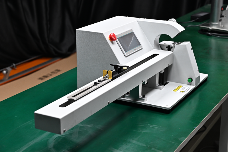 Adhesive Tape Wrapping Machine with Single-Side Wire Pulling JW-303K-1.0m Thumb