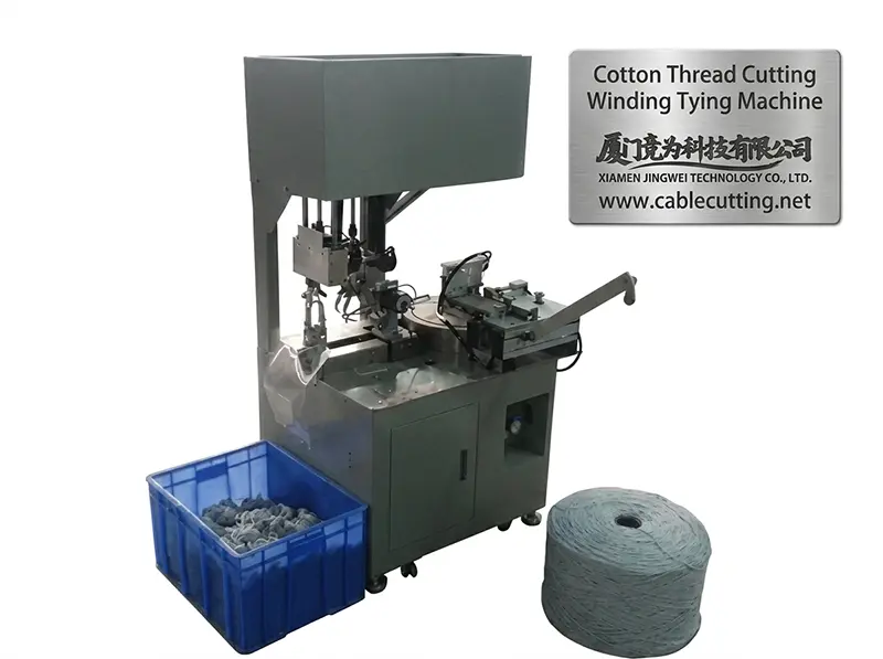Automatic Cut and Coil Tie Machine WPM-81-S with Video