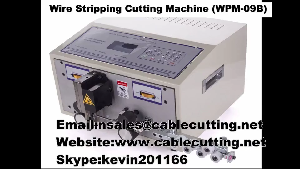 Automatic Wire Stripping Machine WPM-09-C with Video Guide