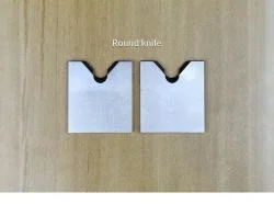Round knife for pneumatic peeling machine, DC53 steel blades, die for wire stripping machine
