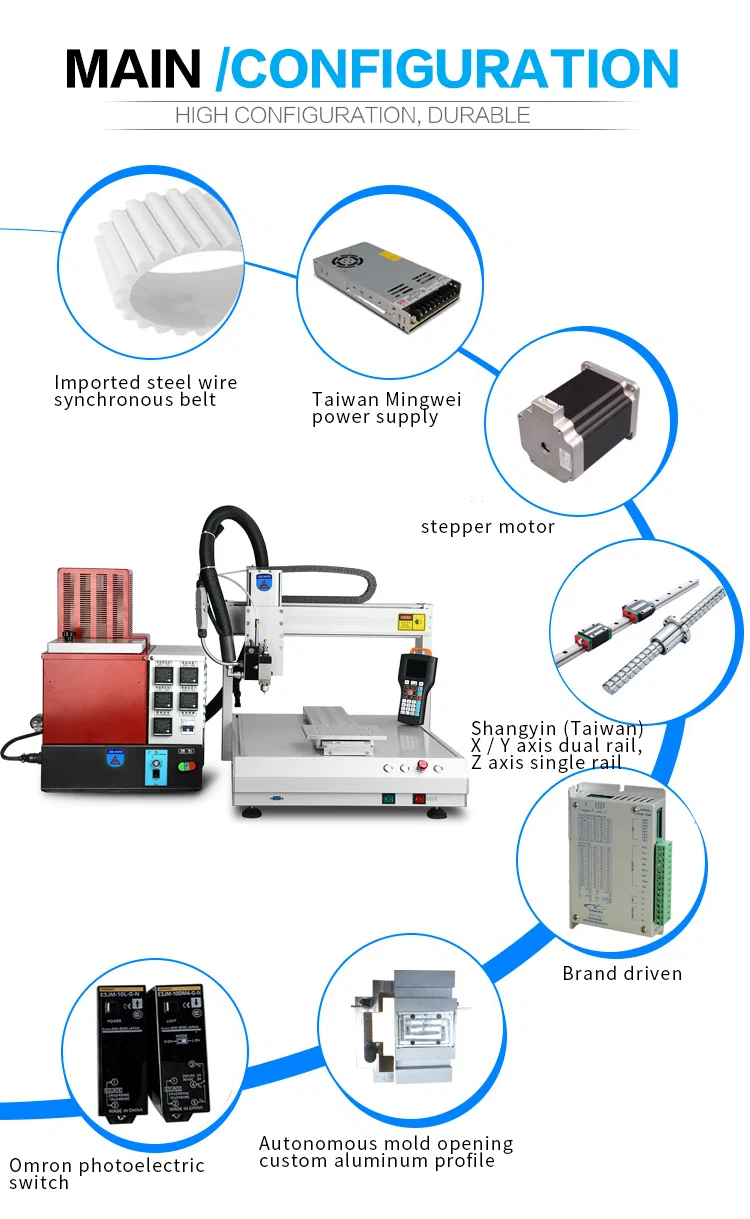 automatic silicone three-axis glue dispensing robot glue dispenser machine, Automatic Silicone Glue Dispensing Machine