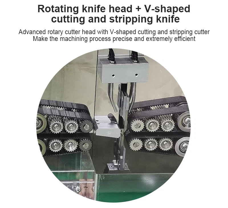 Automatic Coaxial cable cutting stripping machine, Cable Stripping Machine, Coaxial Cable Stripping Machine, Stripping Machine, Flexible Coaxial Wire Peeling Machine, Coaxial Wire Cutting Peeling Machine, Automatic Coaxial Cable Wire Stripping Machine