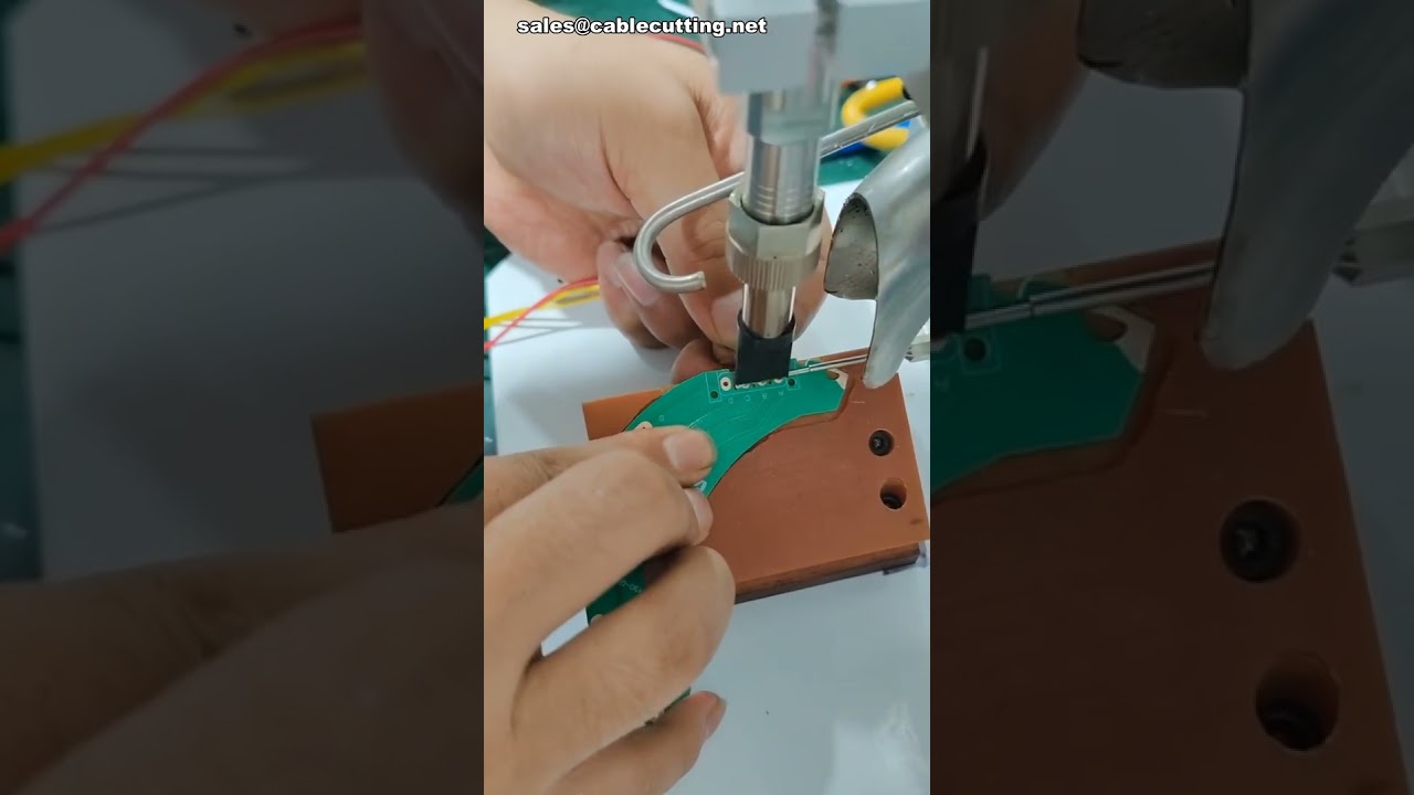 Semi Automatic Soldering Machine #factory #machine #diy