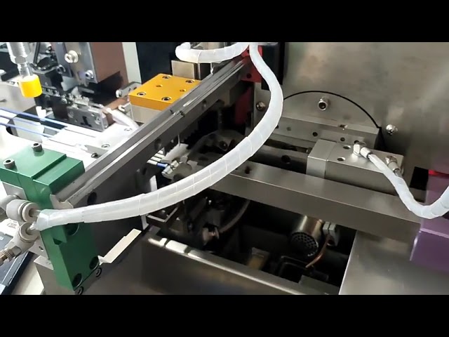 4 Cable Automatic Wire Stripping, Crimping & Tinning Machine   English System, Industrial Automation