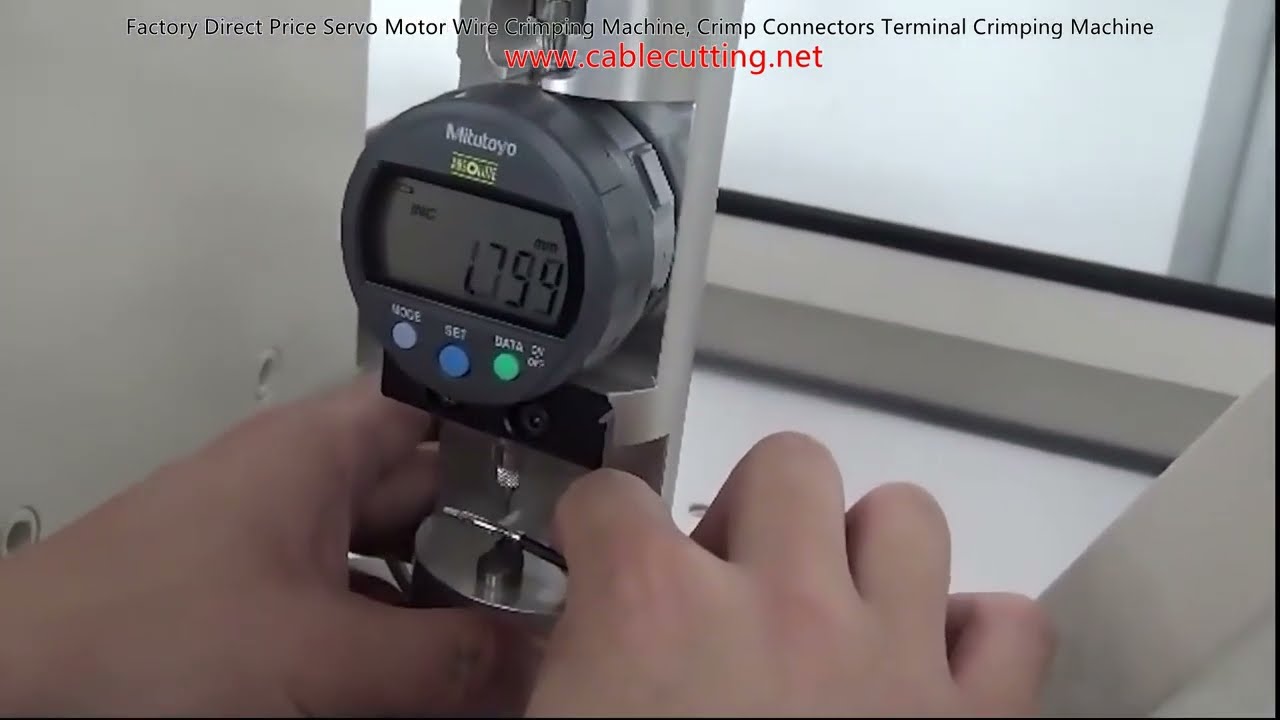 Factory Direct Price Servo Motor Wire Crimping Machine, Crimp Connectors Terminal Crimping Machine