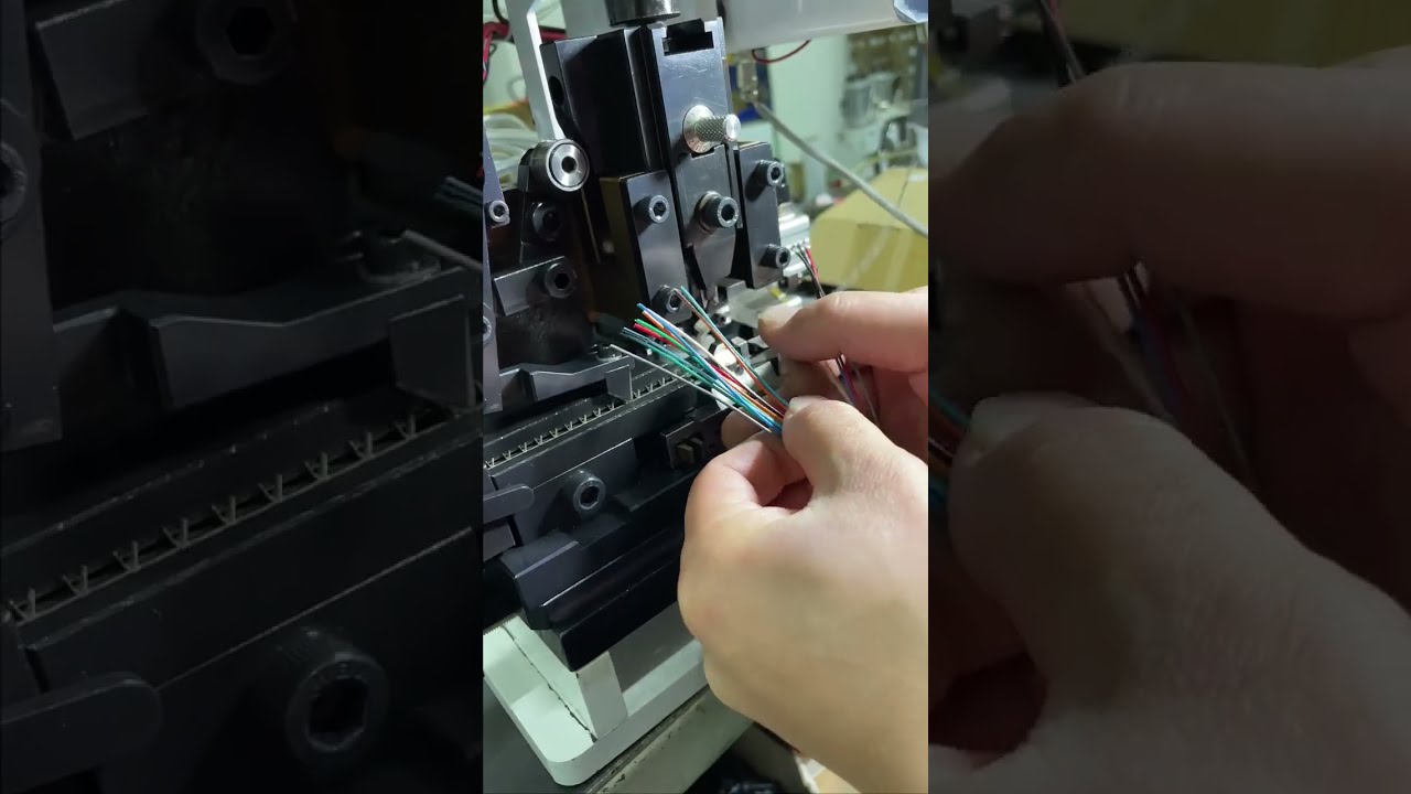 Button Type Continuous Strip Terminal Machine - Ready to Ship