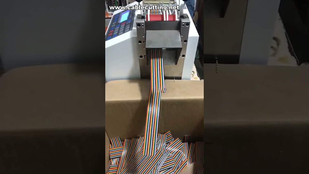 Ribbon Cable Cutter and Flat Cable Cutting Machine for Industrial Automation