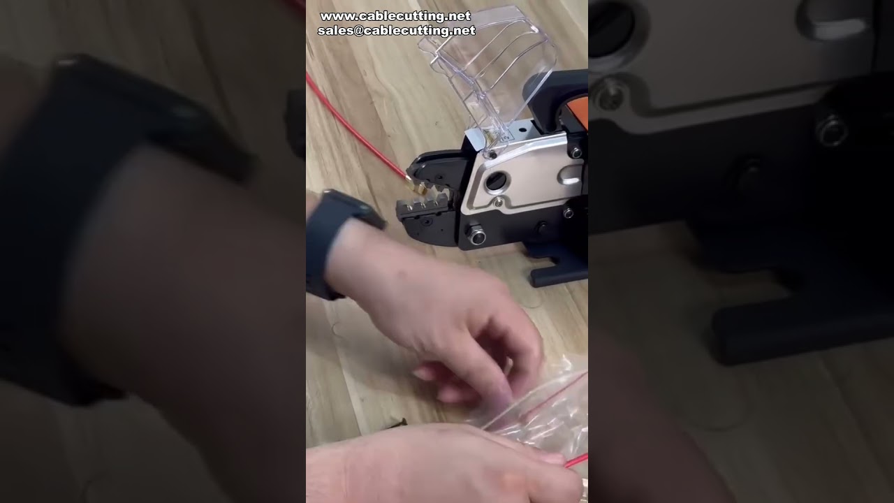 High-Speed Pneumatic Terminal Crimping Machine with Enhanced Solenoid Valve