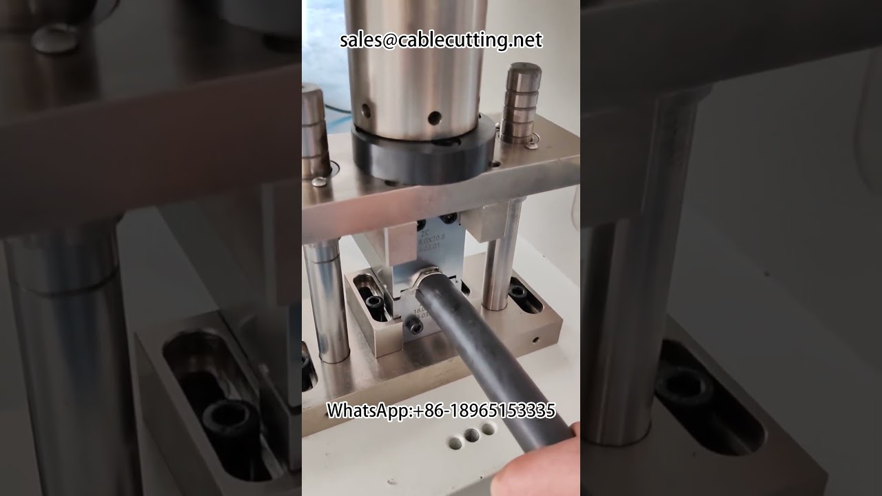 Pneumatic Hydraulic Terminal Crimping Machine - Hexagonal Point Harness Equipment for New Energy