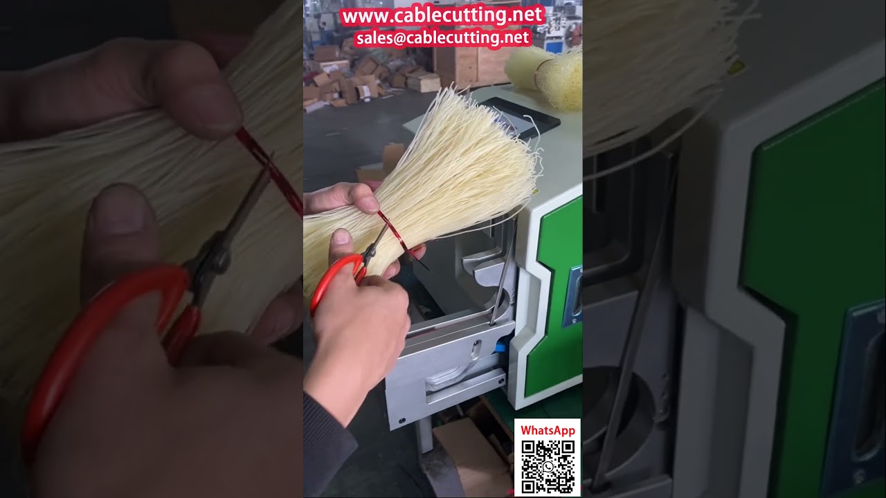 Multi-Functional Automatic Tying Machine for Wire, Noodles, and Other Products