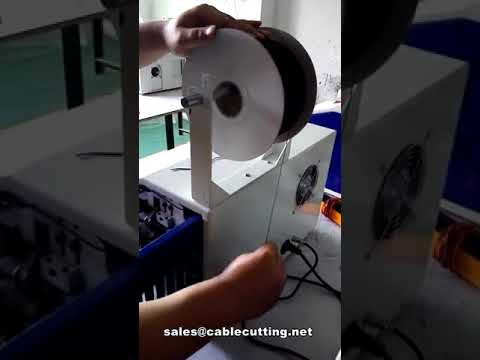 Semi auto wind and bind machine, assembling operation video