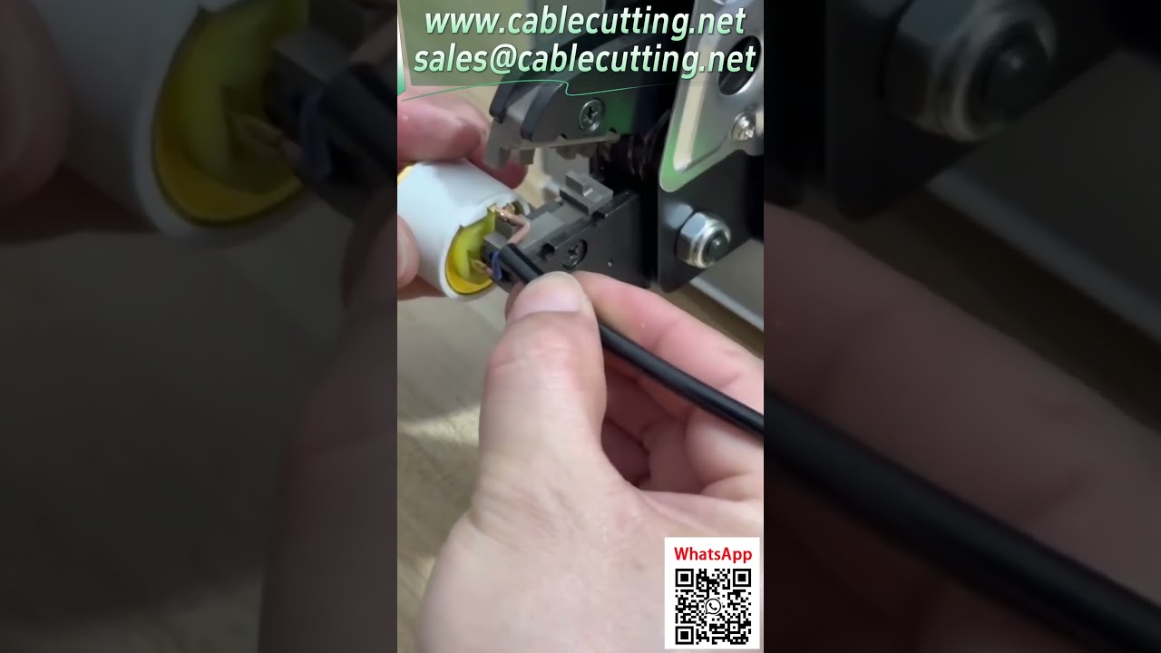 Fully Automatic Wire Crimping Machine for Terminals 0.25-16 sq mm Multi-Die Configuration