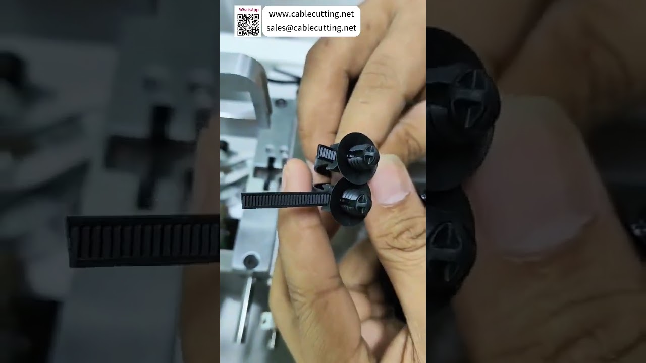 Special Shaped Cable Tie Bundling Machine With Adjustable Tension and Tail Length Control