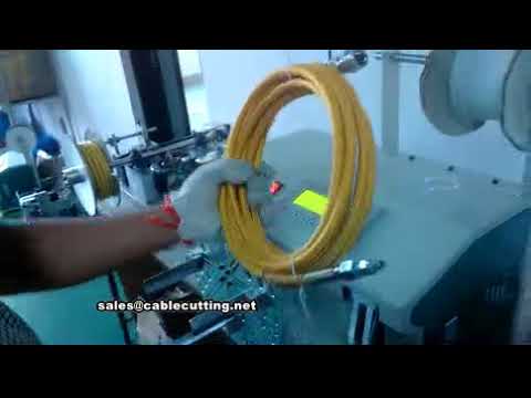 Automatic Coiling and Wire Winding Machine for Industrial Automation
