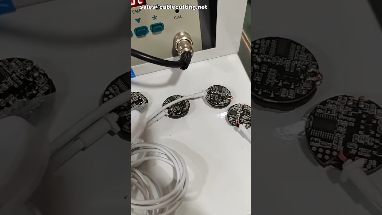 Semi Automatic Soldering Machine for Wireless Charger Welding #factory #machine #diy