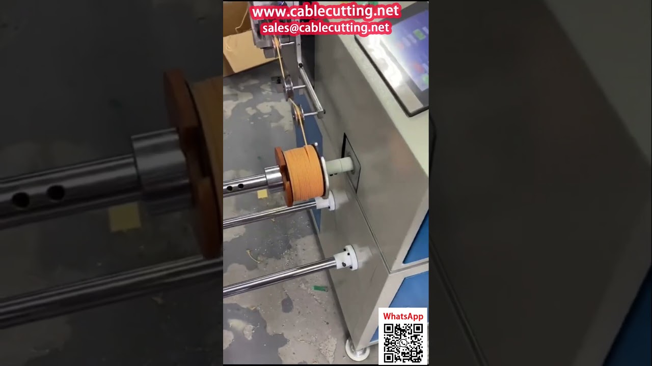 Precision Cotton Cord Winding Machine with Layering and Meter Counter
