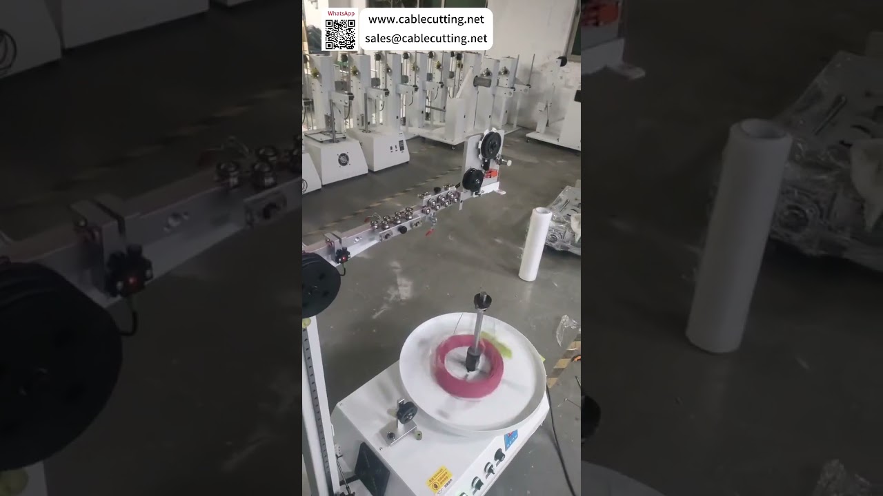 Automatic Variable Speed Pay Off Machine For Ultra Fine Loose Wires Preventing Any Knots and Jams