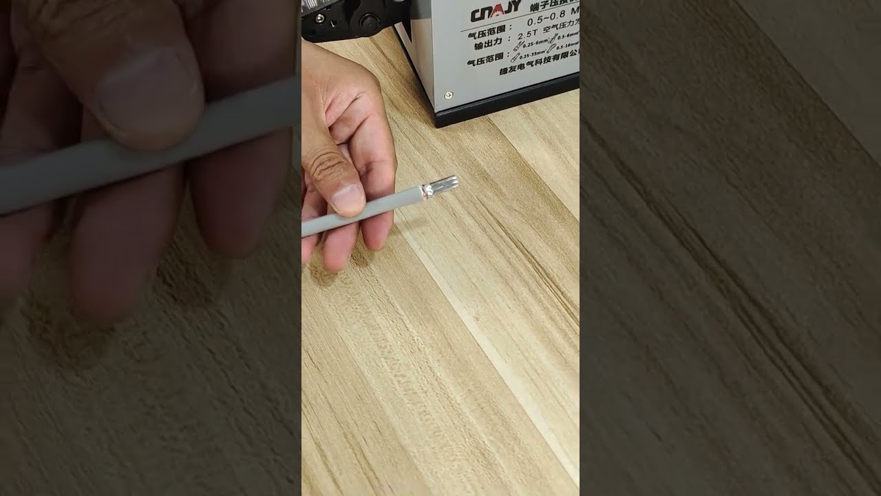 Custom Crimp Shapes Pneumatic Terminal Crimping Machine Solutions