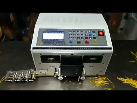 Sheathed Cable Cutting And Stripping Machine