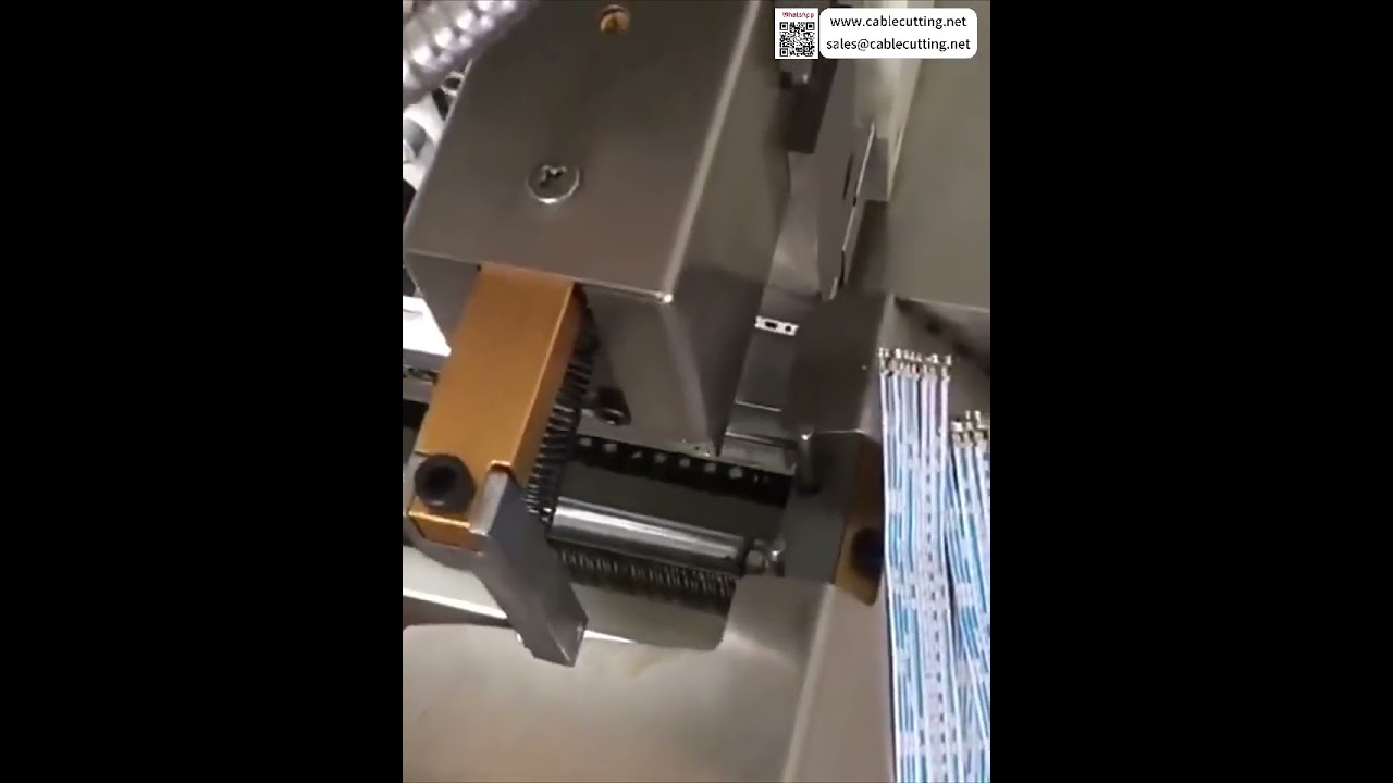 Semi Auto Ribbon Cable Crimping Machine Smooth Output Control Tool Quality Manufacturing Sets