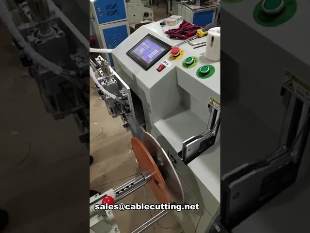 Automatic Cable Cutting, Winding, and Binding Machine WPM-18-45