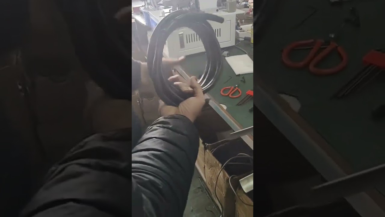 Fast & Convenient Wire Winding and Tying Machine for Data and Power Cords