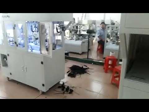 Full Automatic cable stripping cutting winding tying machine WPM 81MH