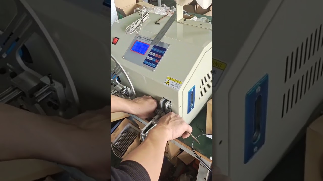 Automated Wire Winding and Tying Machine for Factory Automation