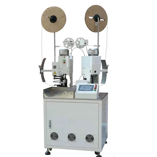 automatic wire stripping and crimping machine