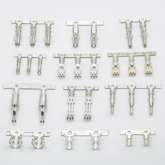 Brass Crimp Terminal Connectors - 4.2mm, 2.54mm, 2.5mm Pin Female