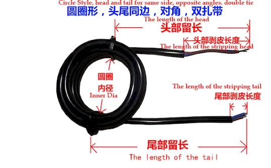 Full Automatic wire cutting stripping winding twsting tie machine