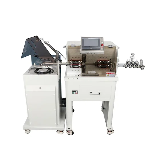 Fully Automatic multi core sheath wire cutting stripping machine