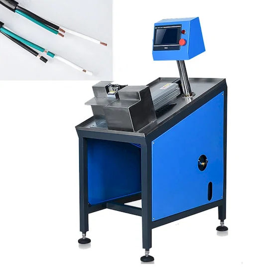 Multi-Core Sheathed Cable Inner Core Long/Short Wire Cutting & Stripping Machine WPM-25-290