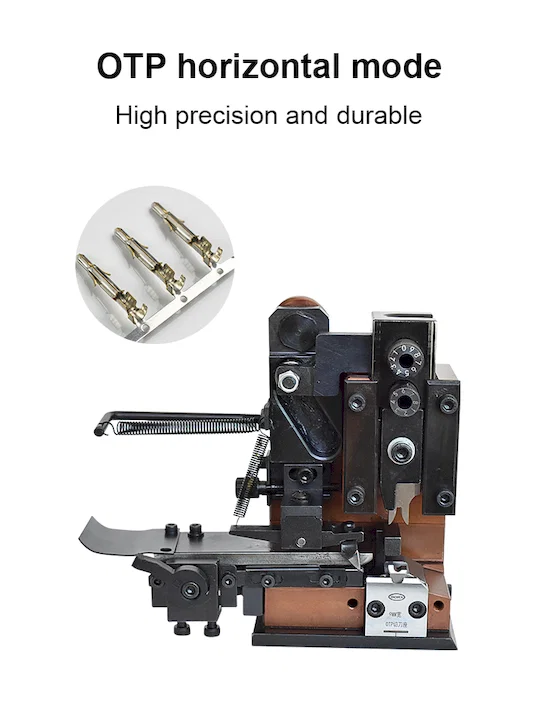 OTP terminal crimping moulds，OTP horizontal mode