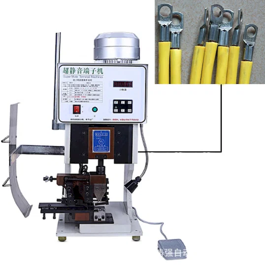 Super Mute Semi-Automatic Terminal Crimping Machine WPM-3000S
